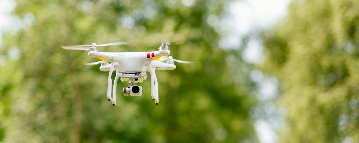 drone con telecamera